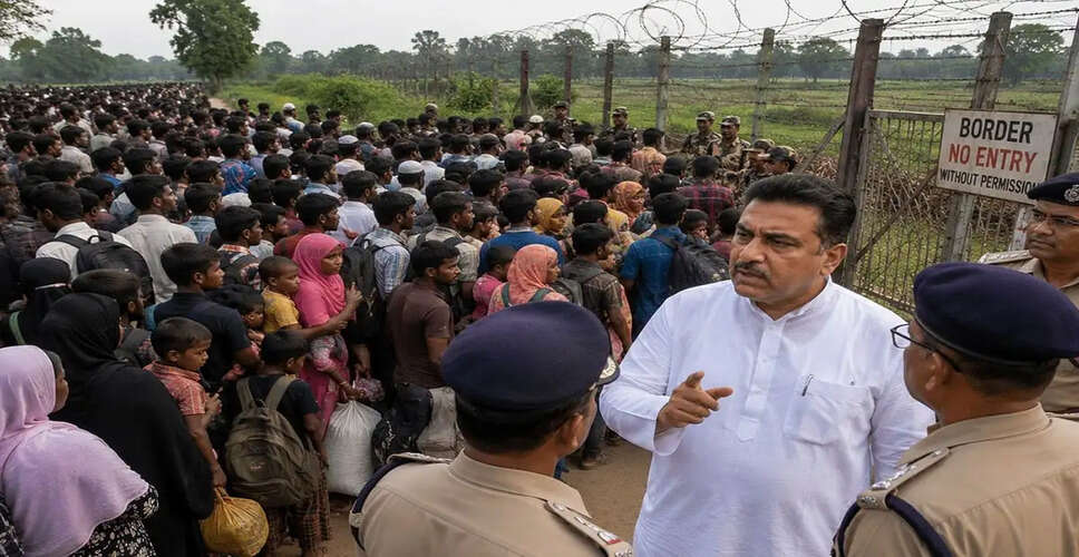 पश्चिम बंगाल में अवैध घुसपैठियों के खिलाफ सख्त कार्रवाई शुरू