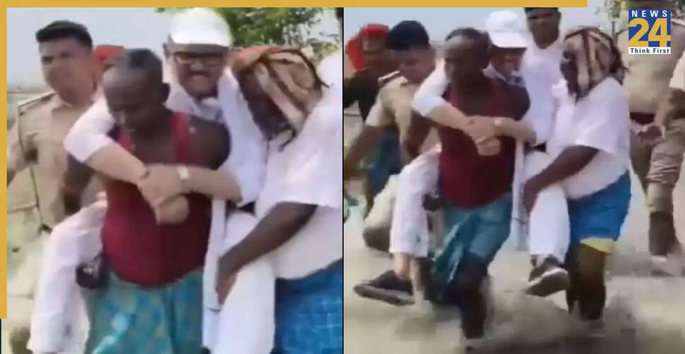कटिहार में बाढ़ प्रभावित क्षेत्रों का दौरा करते सांसद तारिक अनवर का वायरल वीडियो