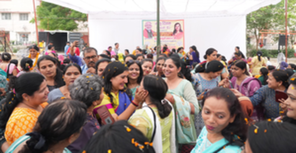 राजस्थान की उपमुख्यमंत्री दीया कुमारी और राज्यवर्धन सिंह राठौड़ ने दिल्ली में किया चुनाव प्रचार