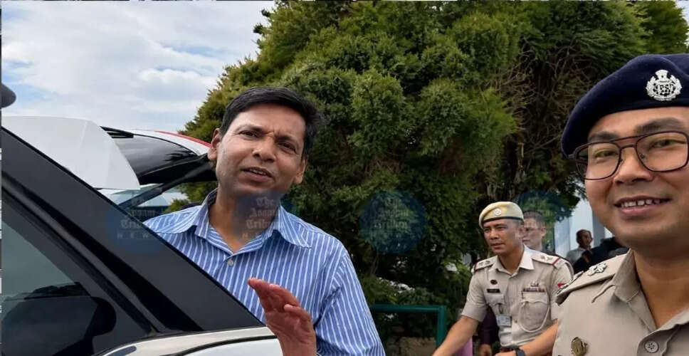मणिपुर के नए पुलिस महानिदेशक मुकेश सिंह का आगमन