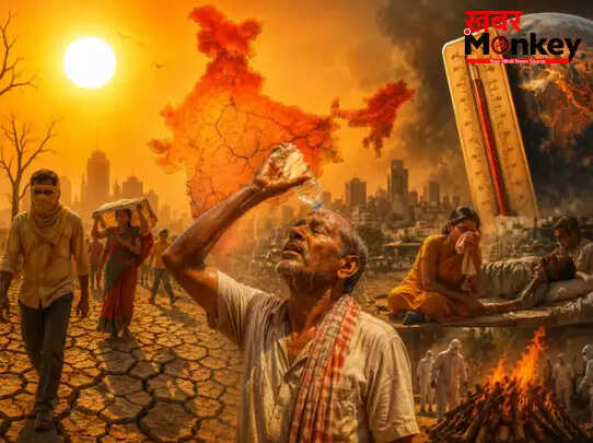 भारत में गर्मी से बढ़ती मौतों का खतरा: 3400 जानें एक दिन में