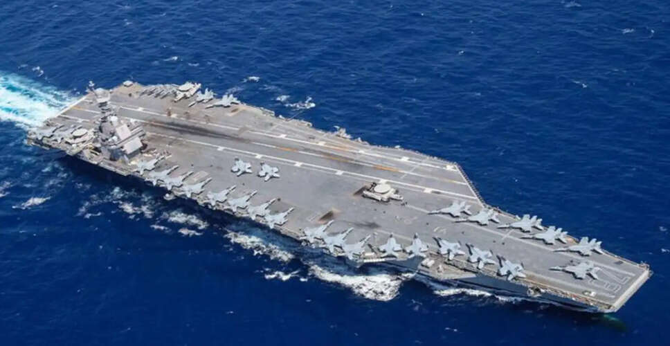 USS Gerald R. Ford की ऐतिहासिक वापसी: 11 महीने की तैनाती के बाद घर लौटे