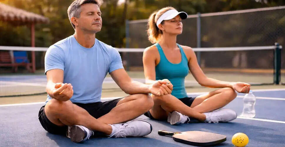 पिकलबॉल में प्रदर्शन सुधारने के लिए ध्यान का महत्व