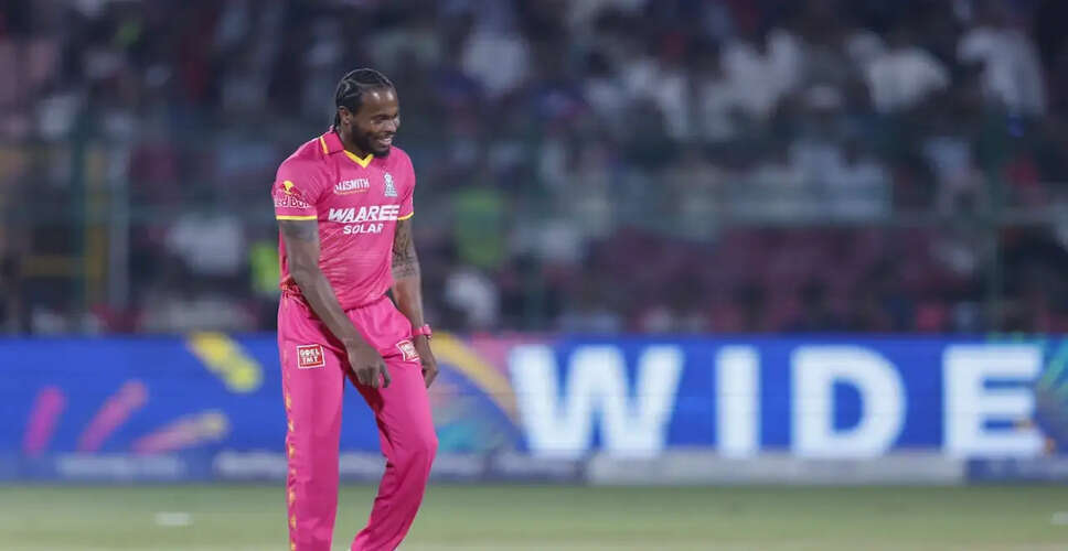 जॉफ्रा आर्चर ने आईपीएल में बनाया अनोखा रिकॉर्ड
