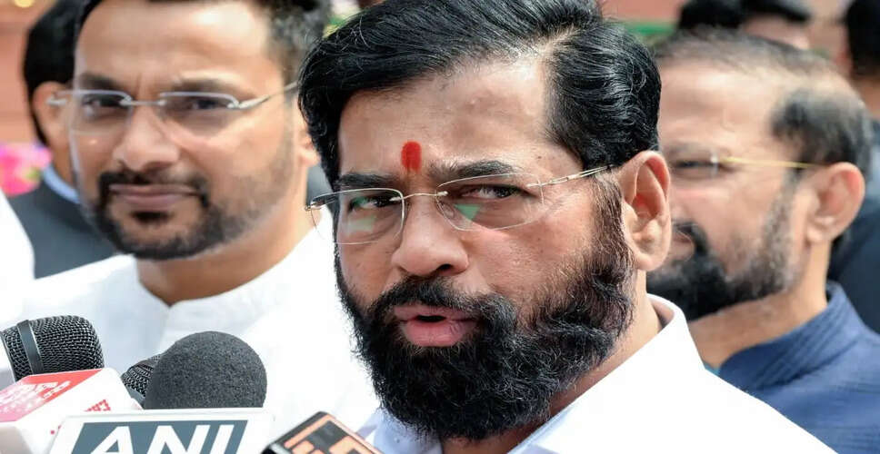एकनाथ शिंदे का हेलीकॉप्टर मौसम के कारण मुंबई लौटने पर मजबूर