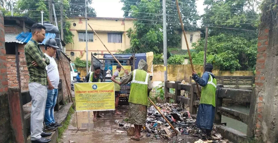 गुवाहाटी में जलभराव: नागरिक जिम्मेदारी की कमी का संकट