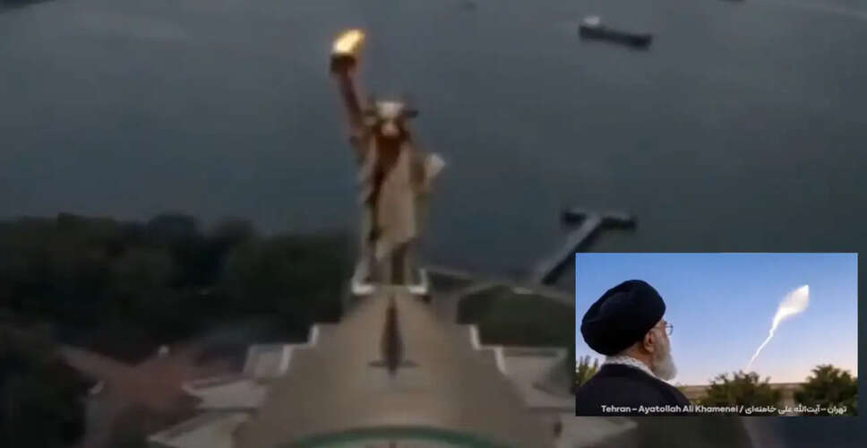 ईरान का एआई-निर्मित वीडियो: स्वतंत्रता की मूर्ति पर मिसाइल हमले का चित्रण