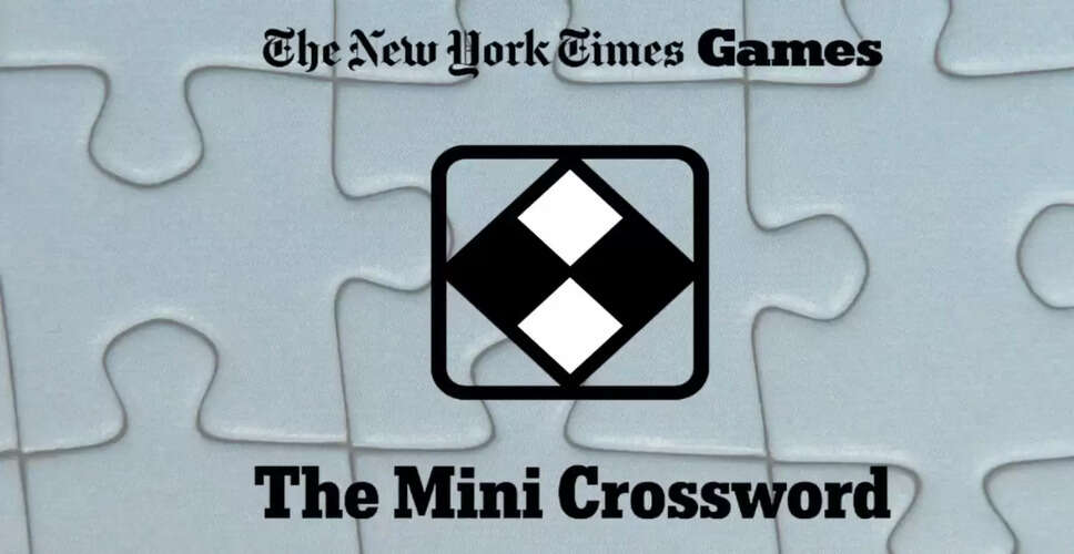 NYT Mini Crossword Solutions for June 17, 2025: Test Your Skills!