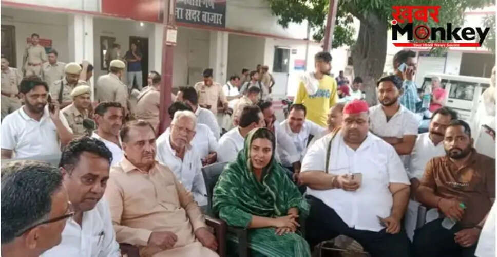 सहारनपुर में समाजवादी पार्टी के नेताओं की रिहाई, इकरा हसन के धरने का प्रभाव