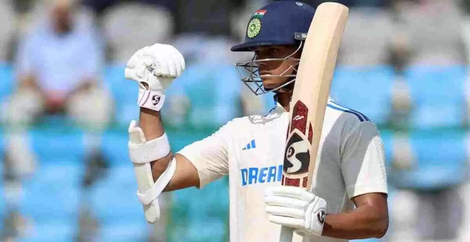 Yashasvi Jaiswal Shines with Century in First Test Against England