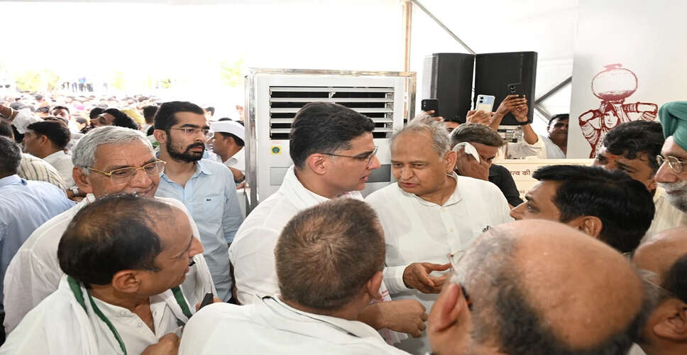 अशोक गहलोत और सचिन पायलट के बीच बढ़ी सुलह, चार साल बाद हुई मुलाकात