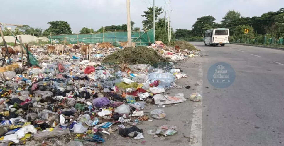 नलबाड़ी में कचरा डंपिंग ग्राउंड से बढ़ता स्वास्थ्य संकट