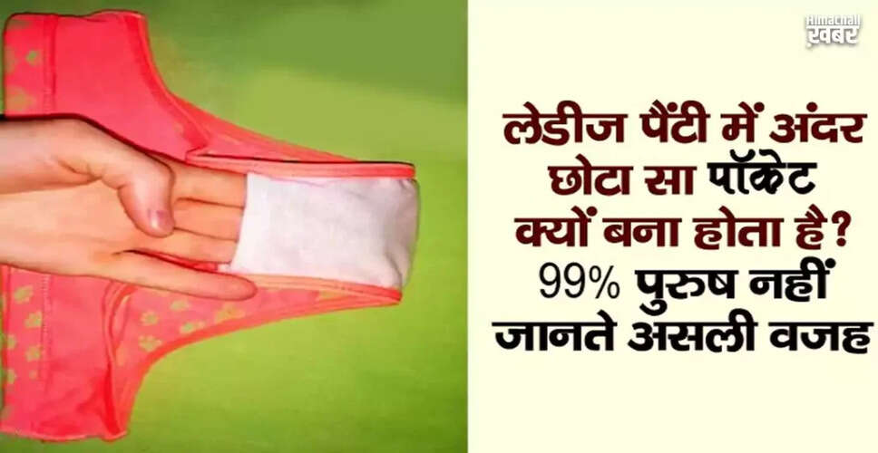 महिलाओं के अंडरवियर में पॉकेट का महत्व: जानें इसके फायदे