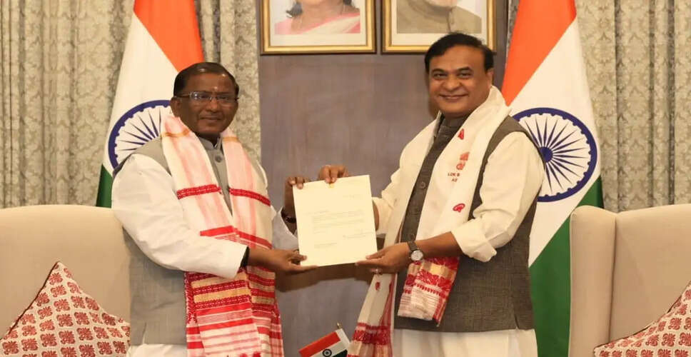 असम के मुख्यमंत्री ने राज्यपाल को सौंपा इस्तीफा, नई सरकार के गठन की प्रक्रिया शुरू