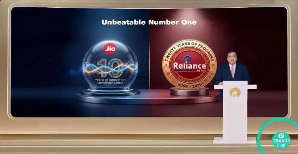 रिलायंस इंडस्ट्रीज का FY26 में अभूतपूर्व वित्तीय प्रदर्शन