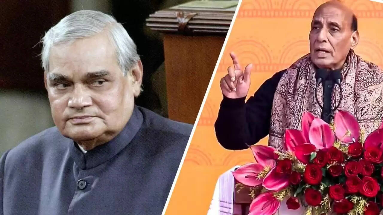 रक्षा मंत्री राजनाथ सिंह ने अटल बिहारी वाजपेयी की जयंती पर सुनाया मजेदार किस्सा