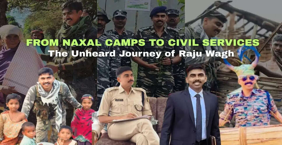 Raju Wagh: From Village Dreams to UPSC Success as a CRPF Officer