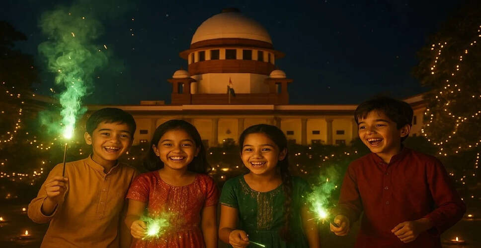दिल्ली-एनसीआर में दिवाली पर हरित पटाखों की सीमित अनुमति