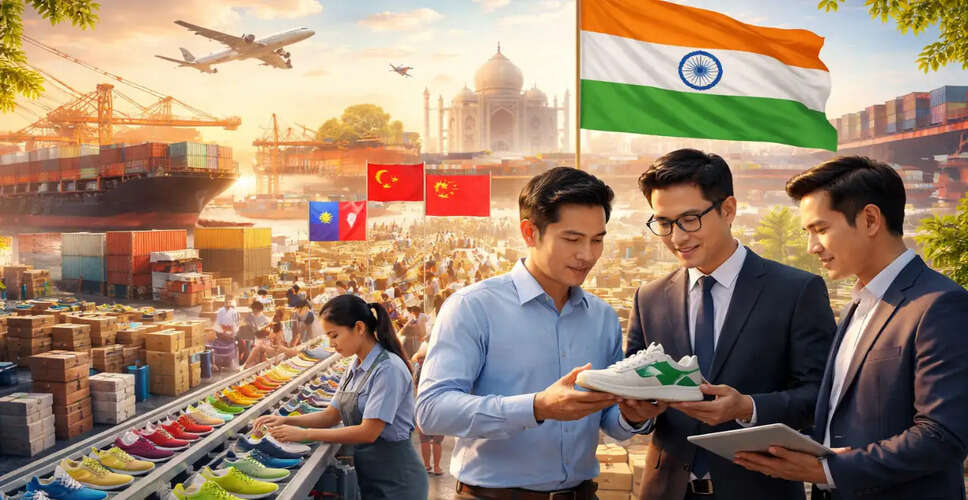 भारत में गैर-चमड़े के जूतों के निर्माण में तेजी, अमेरिकी बाजार पर ध्यान