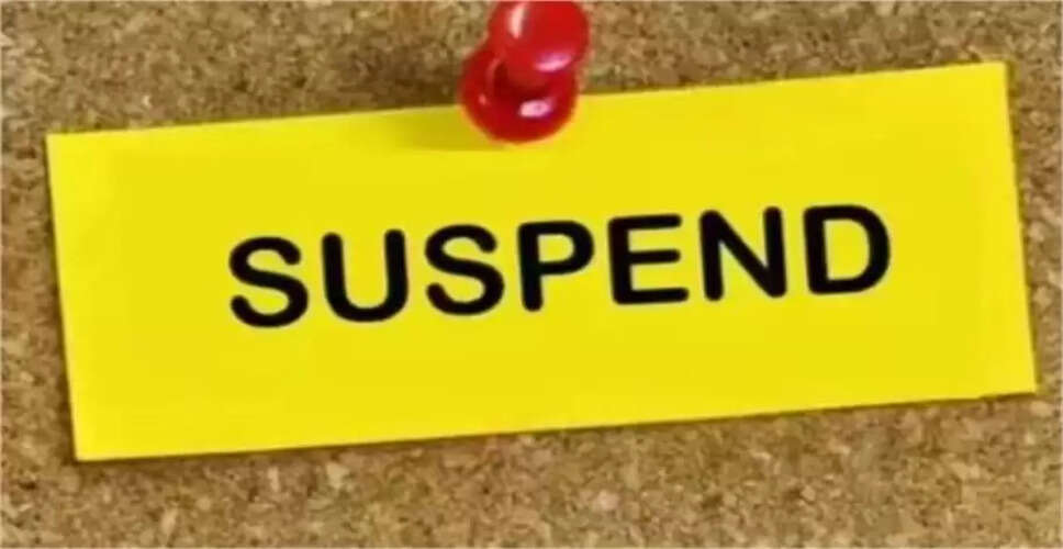 महिला सिपाही से अश्लील व्यवहार के आरोप में कांस्टेबल निलंबित