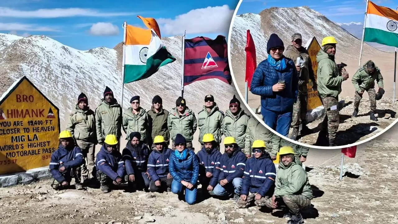 लद्दाख में BRO ने बनाया दुनिया का सबसे ऊंचा मोटरेबल पास