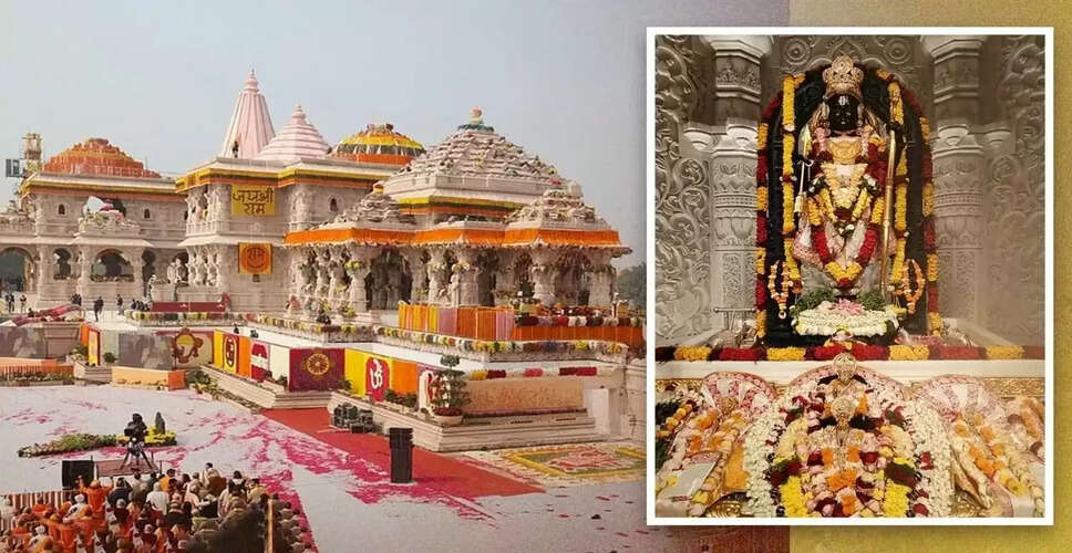 अयोध्या में राम मंदिर पर ध्वजारोहण समारोह की तैयारी