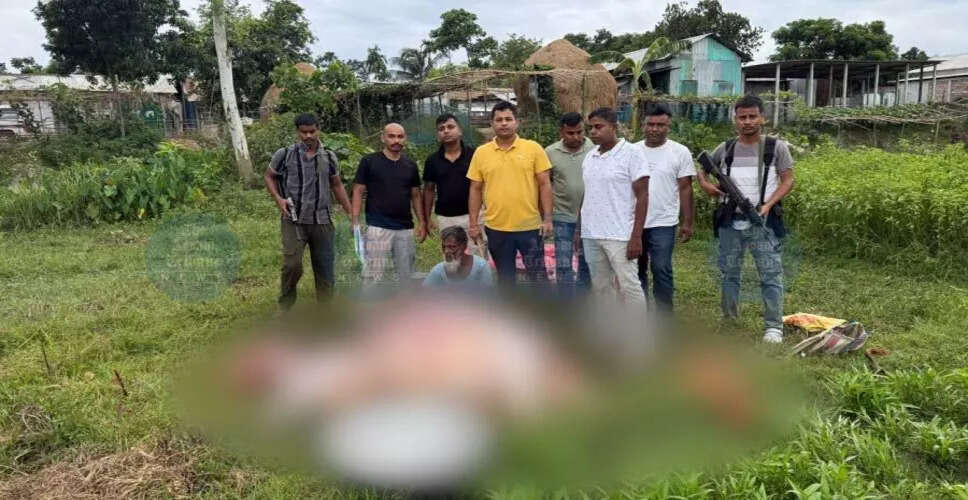 धुबरी में अवैध गाय वध का भंडाफोड़, पुलिस ने की कार्रवाई