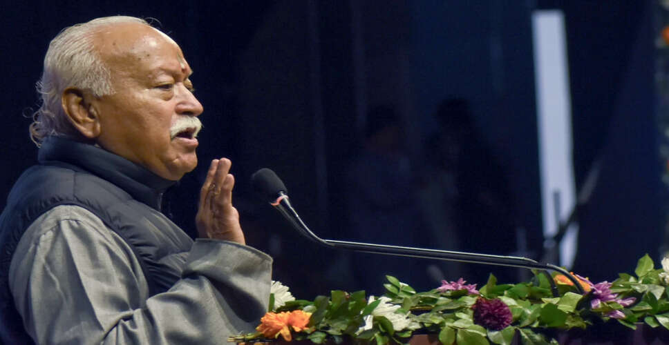 मोहन भागवत ने तिरुपति में भगवान वेंकटेश्वर की पूजा की