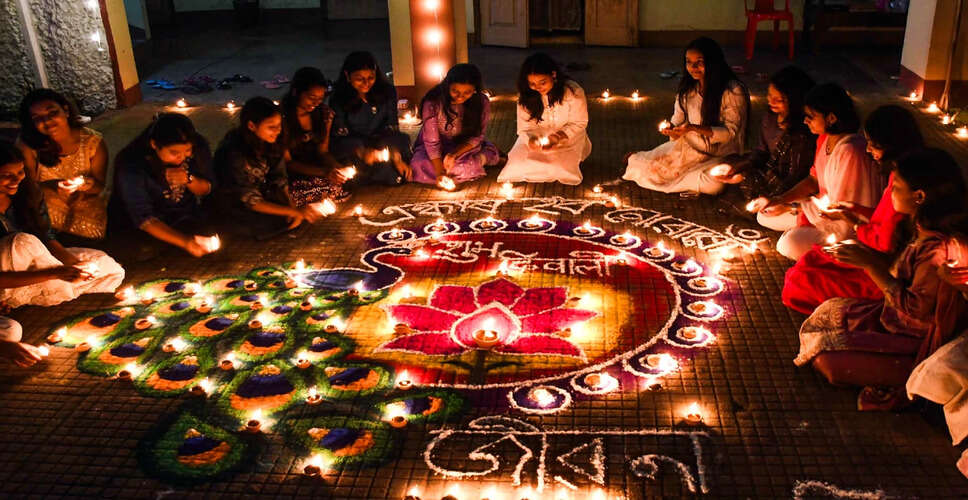 दीपावली का जश्न: देशभर में उत्सव का माहौल