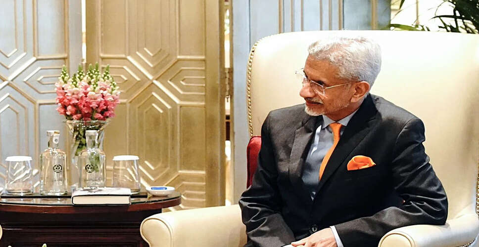 विदेश मंत्री एस जयशंकर की सिंगापुर और चीन यात्रा की तैयारी