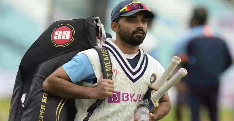 अजिंक्य रहाणे ने टेस्ट क्रिकेट खेलने की इच्छा जताई