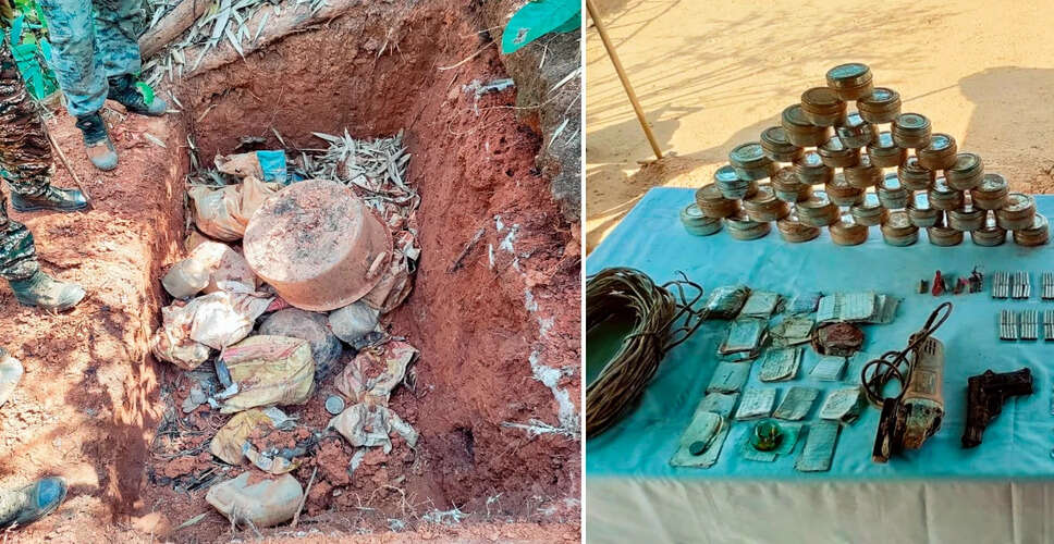 झारखंड में सुरक्षा बलों ने बरामद किए 18 आईईडी