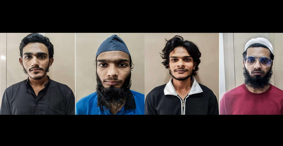 गुजरात में अल-कायदा से जुड़े चार आतंकवादियों की गिरफ्तारी