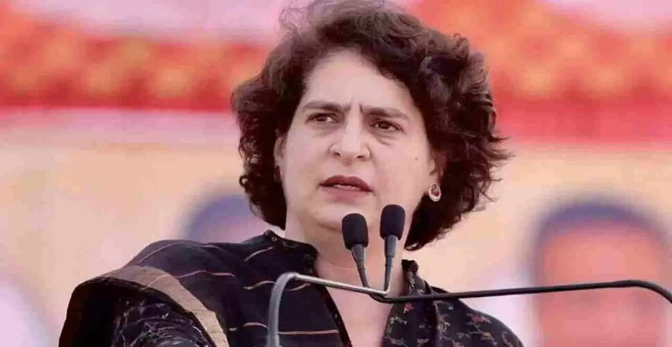 प्रियंका गांधी ने भारत की फिलिस्तीन नीति पर उठाए सवाल