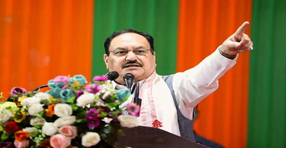 हिमाचल प्रदेश सरकार पर नड्डा का हमला: विकास में कमी का आरोप