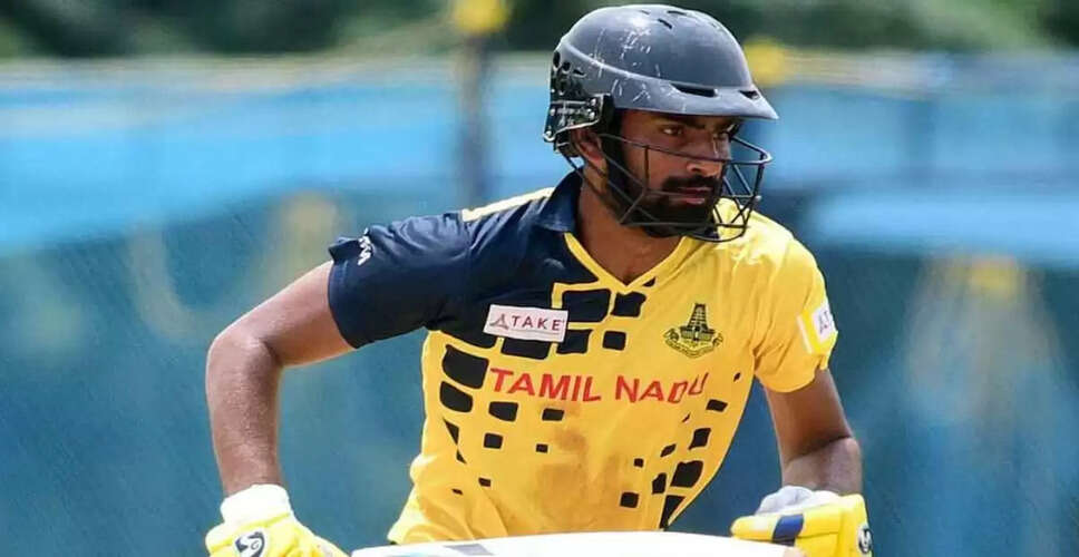 N Jagadeesan को Rishabh Pant के स्थान पर Anderson-Tendulkar Trophy 2025 में शामिल किया जाएगा