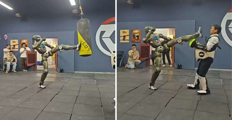 चीन का नया रोबोट T800: CEO को गिराने वाला वायरल वीडियो