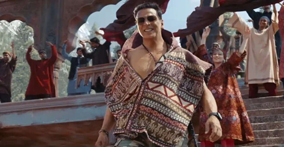 अक्षय कुमार की नई फिल्म 'वेलकम टू द जंगल' का नया गाना रिलीज
