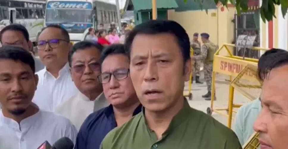 मणिपुर में नई सरकार के गठन के लिए बीजेपी विधायकों की बैठक