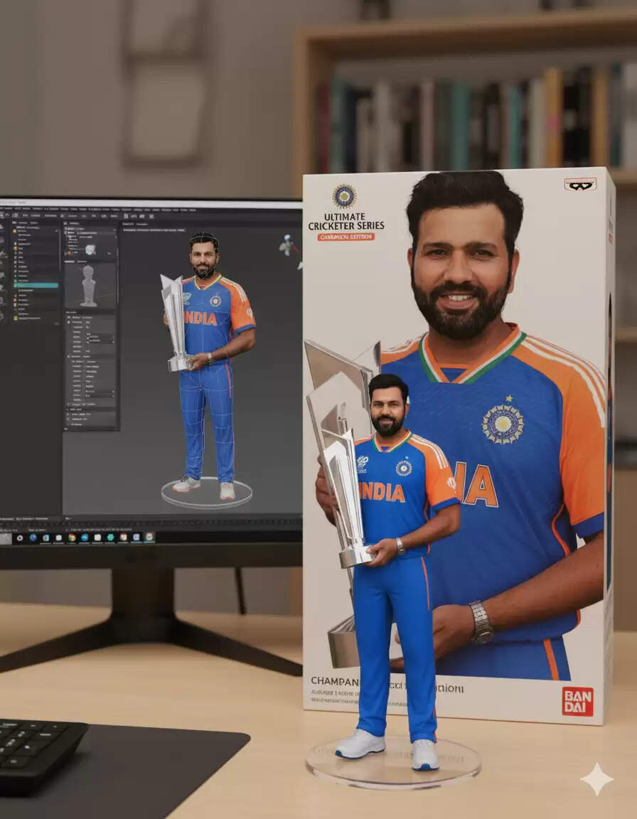 क्रिकेट के दिग्गजों का नया डिजिटल अवतार: Gemini Nano Banana AI Studio