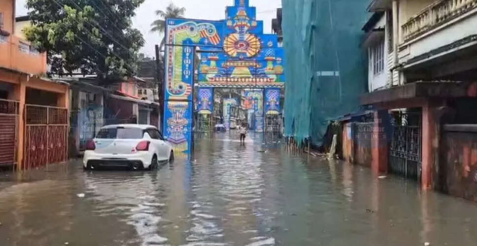 सिलचर में बाढ़ का खतरा: बारिश से हालात बिगड़े