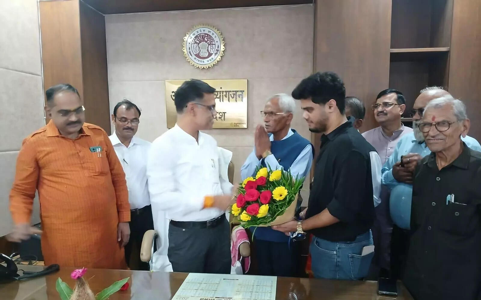 मध्य प्रदेश में नए दिव्यांगजन आयुक्त का कार्यभार ग्रहण