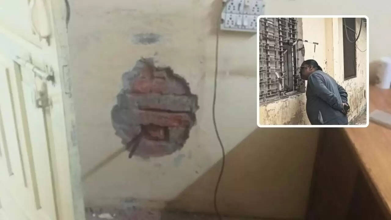 बरेली में बैंक लूट की कोशिश नाकाम, चोरों ने खिड़की काटी