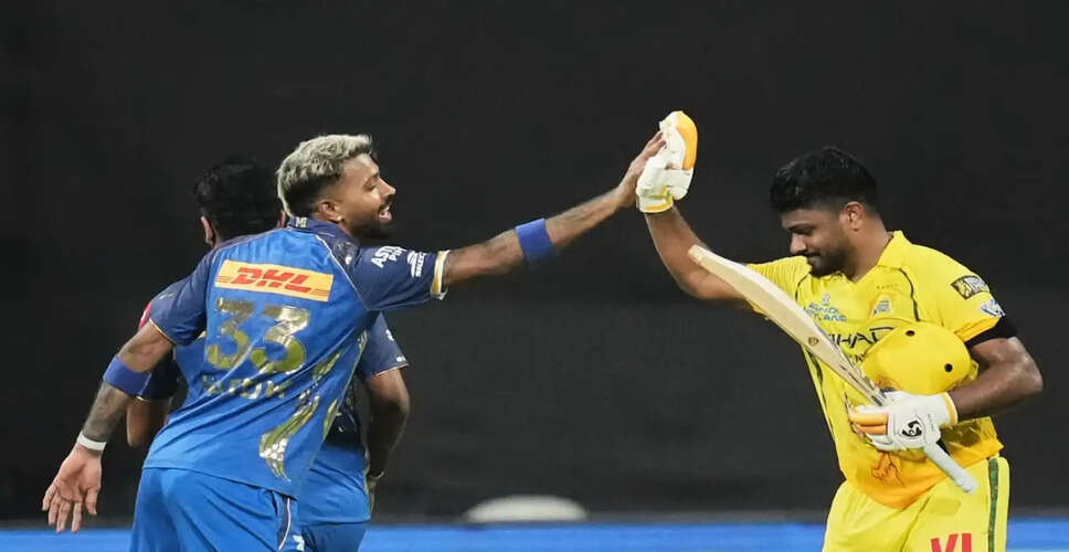 CSK ने MI को 103 रन से हराया, हार्दिक पांड्या ने दी प्रतिक्रिया