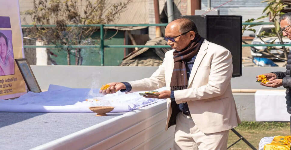 मणिपुर में नई सरकार के गठन की दिशा में कदम, Khemchand बने भाजपा के नेता