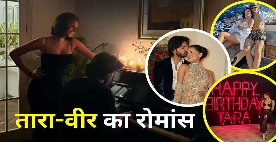 वीर पहाड़िया ने मनाया अपनी प्रेमिका का जन्मदिन, साझा की रोमांटिक तस्वीरें