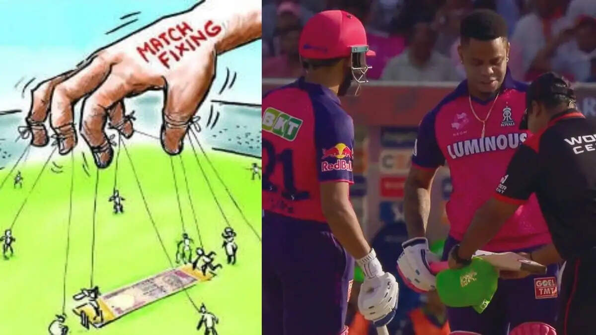 RR vs RCB मैच में अंपायर ने चेक किया Hetmyer का बल्ला, जानें वजह