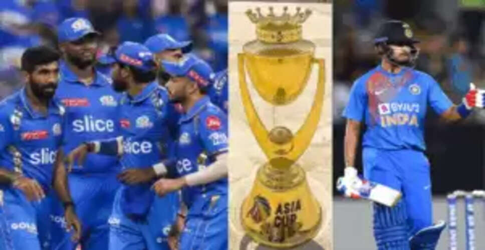 एशिया कप 2025 के लिए टीम इंडिया का ऐलान, श्रेयस अय्यर की वापसी