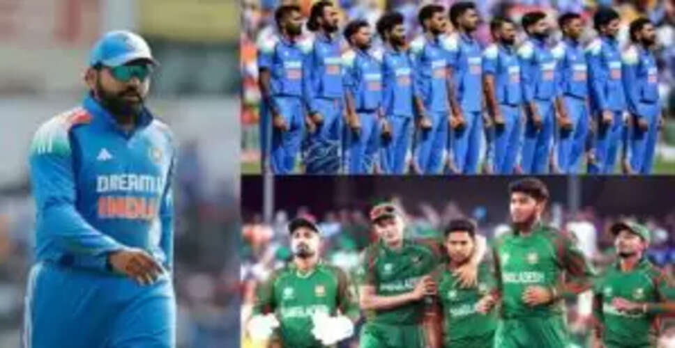 रोहित शर्मा बांग्लादेश ODI सीरीज से बाहर, ये खिलाड़ी करेंगे रिप्लेस