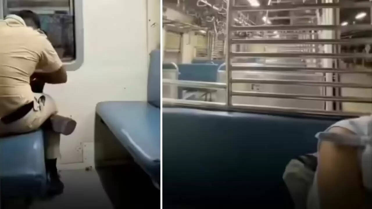 मुंबई लोकल ट्रेन में पुलिस कांस्टेबल का दिल जीतने वाला काम वायरल